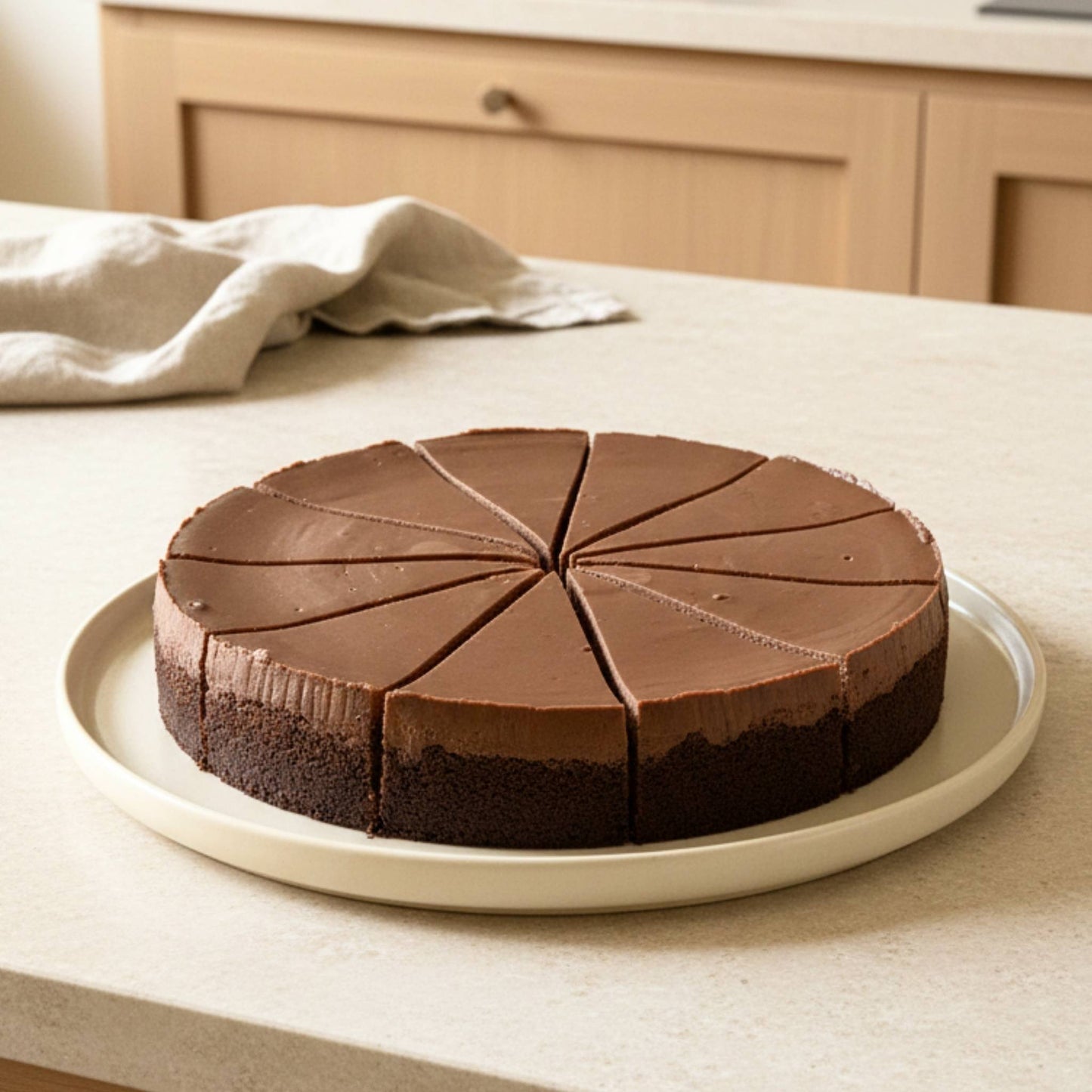 Tripple Chocolate Cheesecake