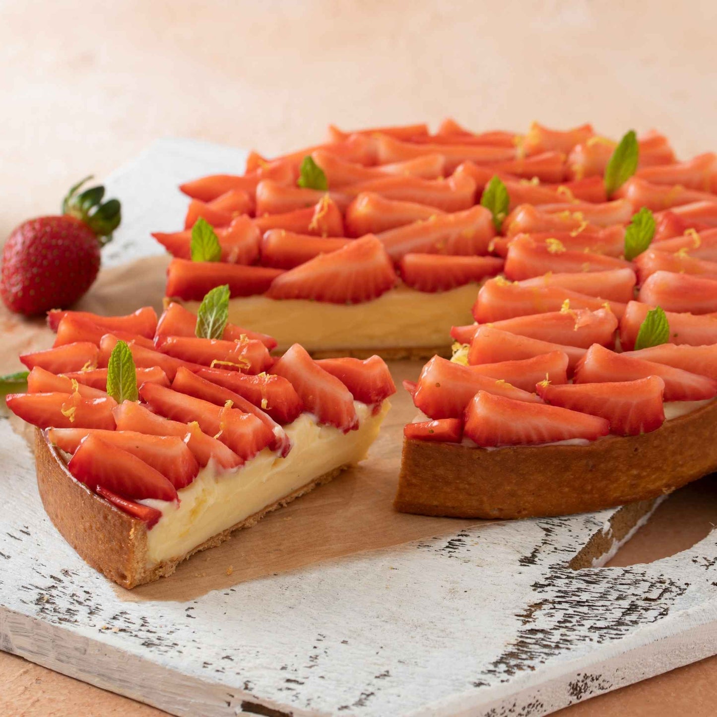 Çilekli Tart