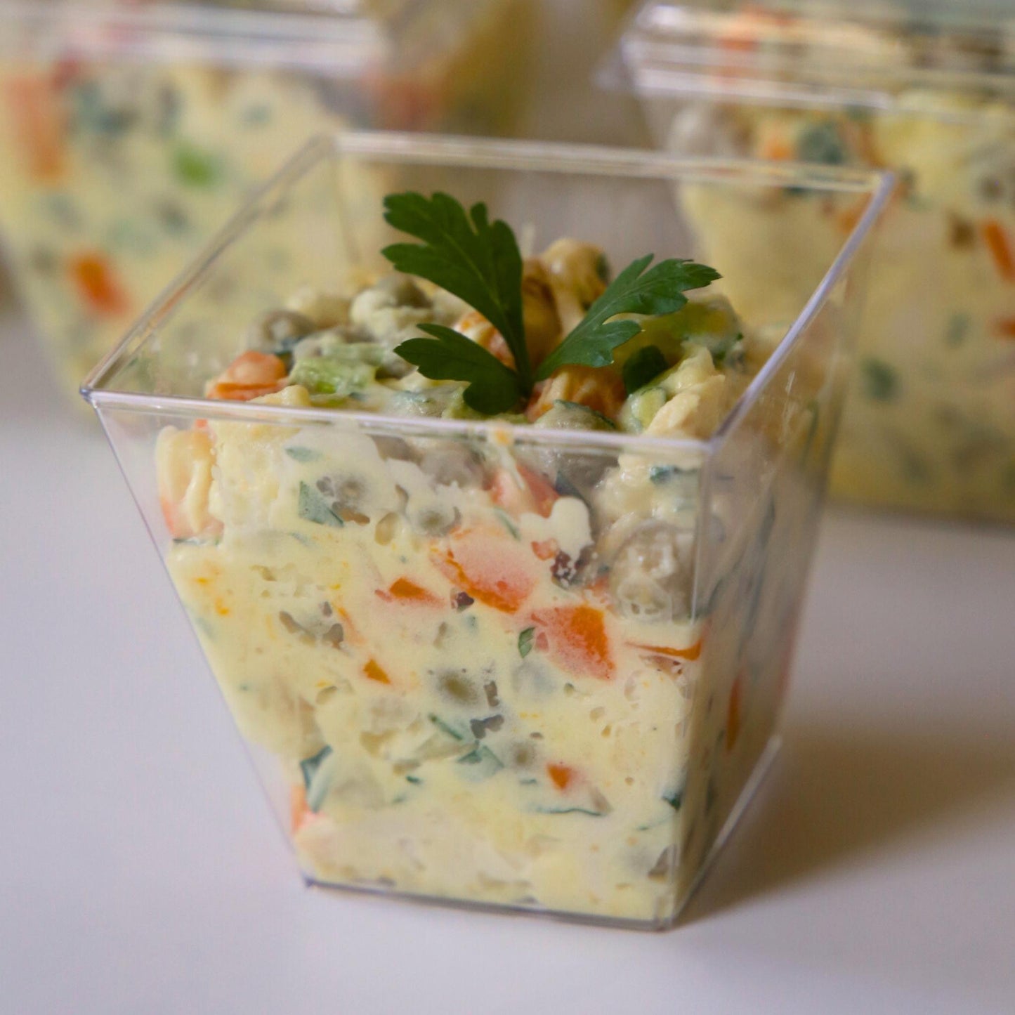 Venezuela'dan Patatesli Tavuk Salatası