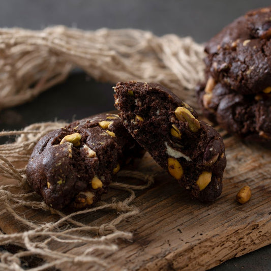 Antep Fıstıklı & Beyaz Çikolatalı Cookie